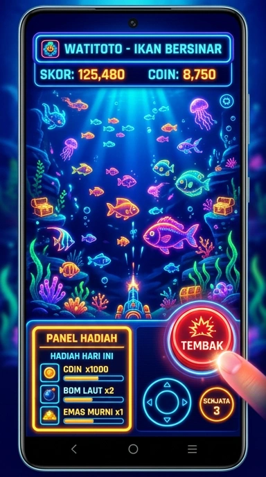 Cuplikan layar menu unduhan watitoto untuk perangkat Android